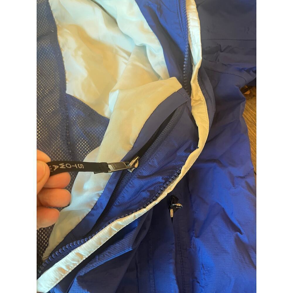 VTG LL BEAN FULL ZIP NYLON RAIN JACKET COAT WOMEN XL HIKING OUTDOOR LIGHTWEIGHT - Picture 12 of 14